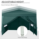 Outsunny  Gazebo 3m x 3m Green