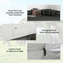 Outsunny 5-6 Man Family Tent Camping Tent with 2 Room and Carry Bag, Green