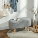 HOMCOM Ottoman Storage Bench for Hallway, Living Room