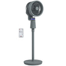 HOMCOM Pedestal Fan, Air Circulation Fan With Oscillating, Tilt