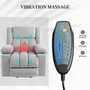 HOMCOM Power Lift Recliner Chair With Vibration Massage, USB