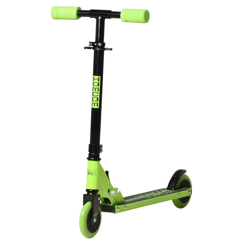 HOMCOM Scooter for Kids  age 3-8 years - Green