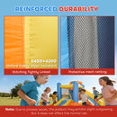 AIYAPLAY 5 In 1 Inflatable Bouncy Castle For Children With Dual Slides