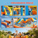 AIYAPLAY 5 In 1 Inflatable Bouncy Castle For Children With Dual Slides