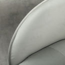 HOMCOM Vanity Chair for Desk, with Height Adjustable, Wheels