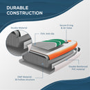 Outsunny Inflatable Paddle Stand Up Board, Adjustable Aluminum Paddle Non-Slip Deck Board, with ISUP Accessories & Carry Bag, 300L x 76W x 15H cm