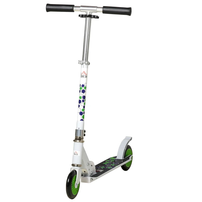HOMCOM Scooter for Kids - White