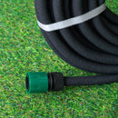 15m x 12.5mm Porous Garden Flower Bed Soaker Hose Pipe