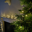 480 LED 38.3m Indoor Outdoor Christmas Multi Function Mains Operated String Lights with Timer in Warm White