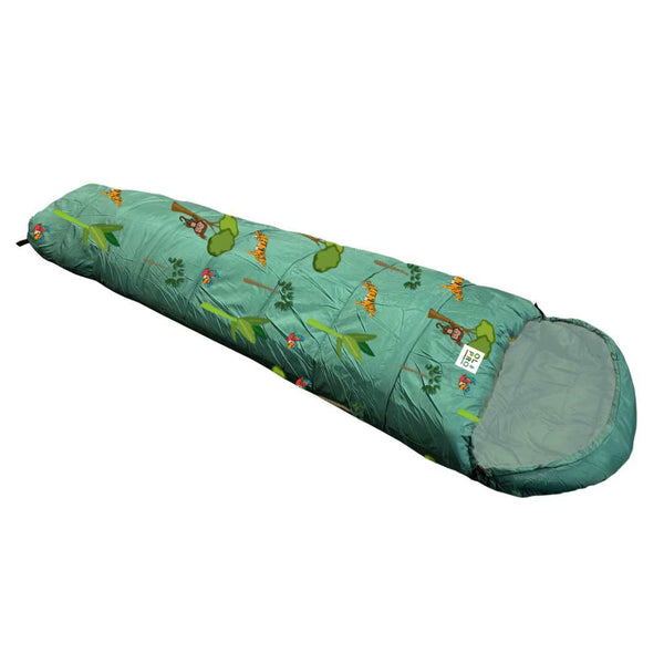 Kids Rainforest Rascals Patterned Sleeping Bag