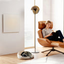 HOMCOM 400W Smart Electric Heater, Wall Far Infrared Panel Radiator, White