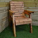 Hand Made 6 Seater Rustic Wooden Garden Furniture Table And Bench/Chairs Set