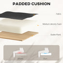 HOMCOM Mesh Draughtsman Chair, Ergonomic Drafting Chair