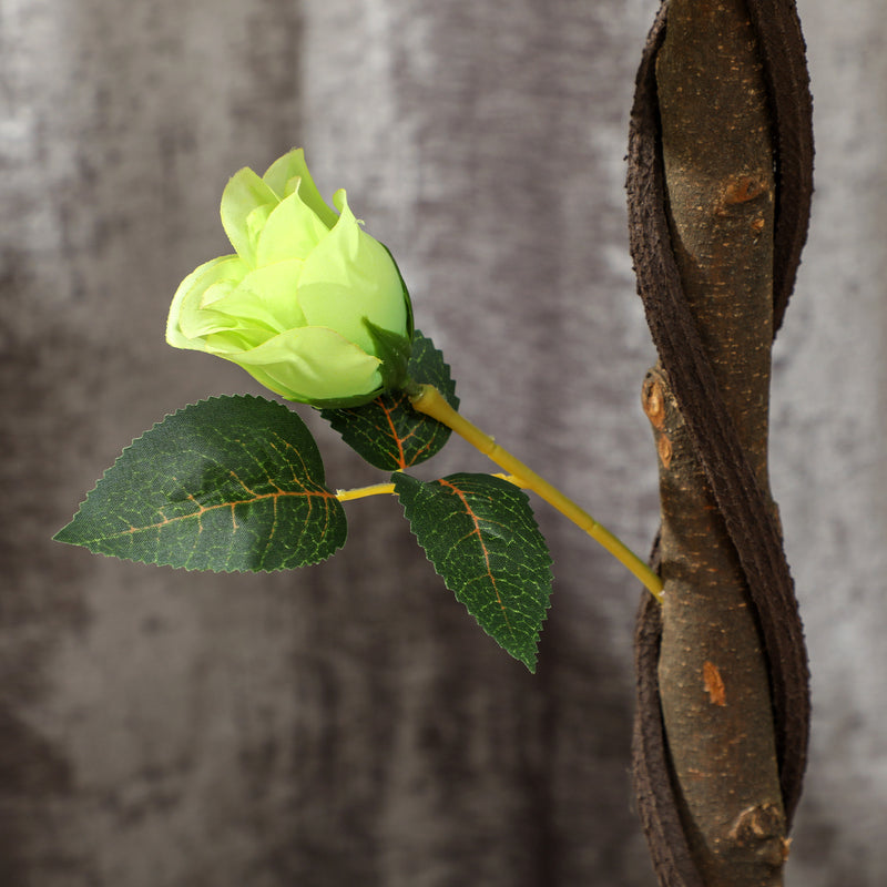Outsunny Set of 2 90cm Artificial Rose Tree, Fake Decorative Plant