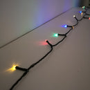 600 LED 60m Premier Christmas Indoor Outdoor Multi Function Battery Operated String Lights with Timer in Multicoloured