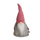 34cm Festive Gonk Cuddly Santa Indoor Christmas Plush Decoration in Striped Hat