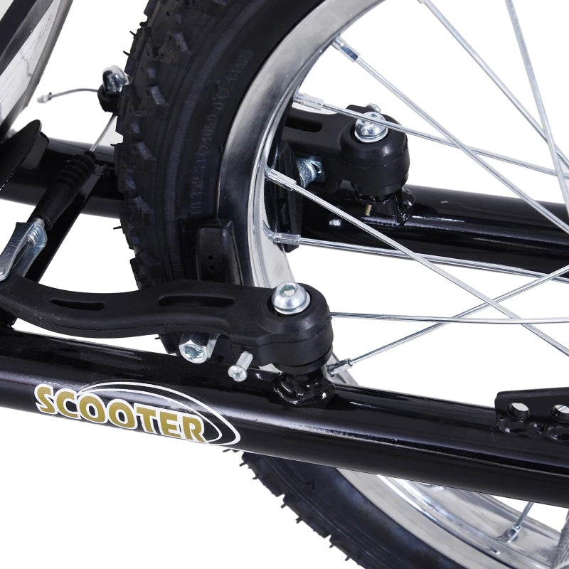 HOMCOM Youth Scooter -  Black