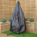 Samuel Alexander 115x190cm Hanging Egg Chair Cover For Garden Swing Chair Hammock Garden Furniture Covers Waterproof For Standing Egg Chair Heavy Duty Zipper Balcony Furniture