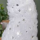 70cm Festive Christmas Rainbow Haired Plush Gonk Dangly Legs & Starry Hat