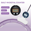 SPORTNOW Smart Weighted Hula Hoop With 16 Detachable Knots