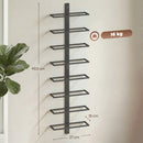 HOMCOM Wall Mount Wine Rack