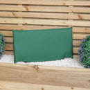 52 x 20cm Back Cushion for Single Wooden Garden Chair in Green