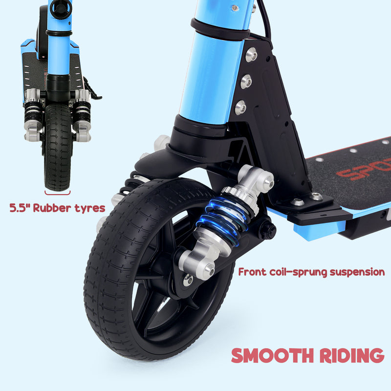 SPORTNOW Folding Electric Scooter W/ LED Lights And Display