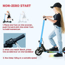 SPORTNOW Folding Electric Scooter W/ LED Lights And Display