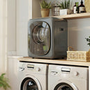 HOMCOM Compact Dryer Machine With 5 Modes, 4kg Small Tumble Dryer, Grey