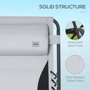 Outsunny Zero Gravity Lounger Folding Recliner Chair w/ Cup Holder