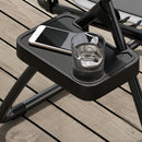 Outsunny Zero Gravity Lounger Folding Recliner Chair w/ Cup Holder