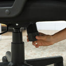 HOMCOM Swivel Executive Office Chair Mid Back Chair w/ Arm, Black