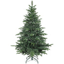 HOMCOM Christmas Tree Hinged Xmas Tree with Realistic Branches