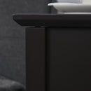 HOMCOM End Table, Narrow Side Table With Flip Top, Bottom Shelf