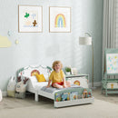 AIYAPLAY Toddler Bed Themed Kids Bed Frame With Storage