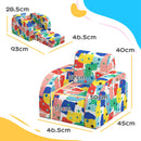 AIYAPLAY Kids Armchair, Foldable Toddler Chair For Bedroom