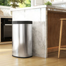 HOMCOM Automatic Kitchen Bin with Soft-Close Lid, 55L Sensor Wastebasket