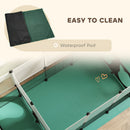 PawHut Pet Playpen with Waterproof Mat, DIY Small Animal Enclosure 34 Panels