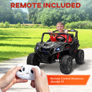 AIYAPLAY 2 Seater 24V Kids Electric Car w/ Remote Control