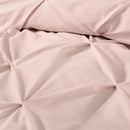 Serene Lara Duvet Cover Set in Blush