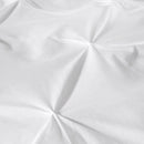 Serene Lara Duvet Cover Set in White