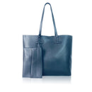 Large Shopper With Purse -Black