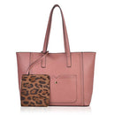 Lavender Animal purse and Shopper-Pink