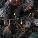18.7m 750 LED TreeBrights Christmas String Lights with Timer in Vintage Gold on Clear Cable