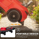 AIYAPLAY Kids Electric Car Licensed Mercedes AMG, 12V Ride On Car, Red
