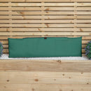 99 x 20/41cm Cushion Base for 2 Seater Wooden Garden Bench in Green