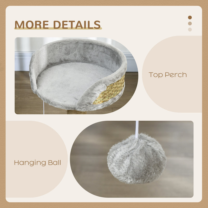 PawHut Cat Tree Tower Activity Centre with Scratching Posts