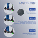 HOMCOM Folding Electric Scooter With Rear Wheel Brake