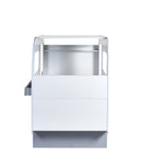 Tourer Caravan Bed - Vapor Grey And White