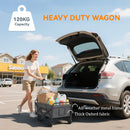 Outsunny 62L Festival Trolley, 120kg Heavy Duty Folding Trolley Cart